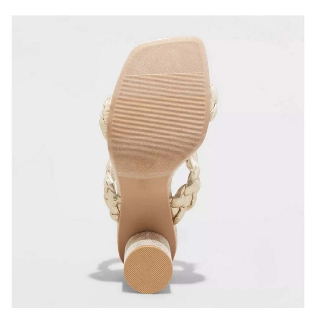 Women's Basil Heels - A New Day™ Gold - Picture 4 of 4